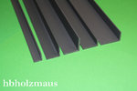 PVC L-Profil Grau - Maße : 40 x 40 x 4 mm