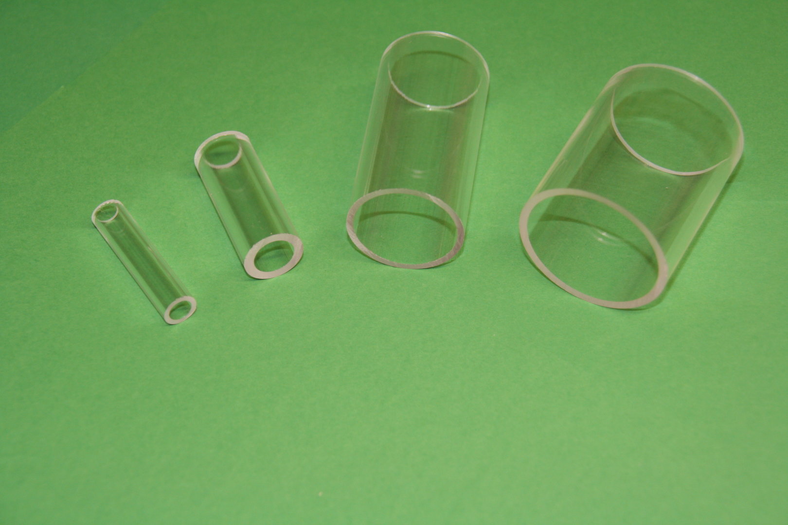 Acrylglas PLEXIGLAS® klar Rohr Ø 80/74mm Länge 100mm-1200mm Rohre 27,00/lfm 