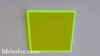 3 mm PLEXIGLAS® Fluoreszierend Grün 6C02 - Sägezuschnitt