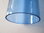 Ø 100/94 mm - Acrylglas Rohr Blau Fluor