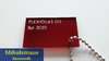 3 mm PLEXIGLAS® GS Rot 3C01 - Sägezuschnitt