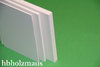 1 Kg - PVC Massiv Platten weiß - Reste unterschiedliche Materialstärke (Mindestgröße 100 x 100 mm)